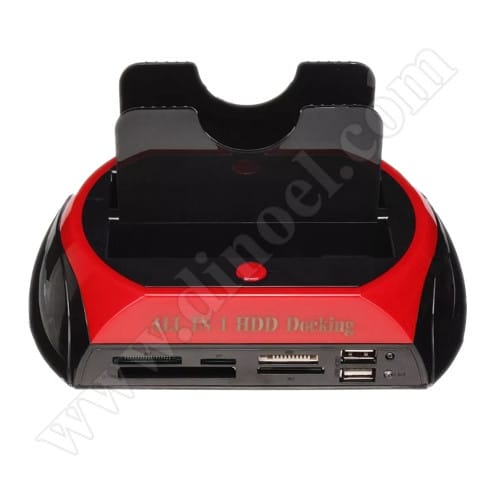 Четец за карти и докинг станция EnjoyLife, HD-669, SATA, HDD, 2.5"/3.5"