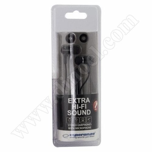 Слушалки без микрофон Esperanza, EH123K, 3.5mm, jack x1, Black