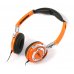 Слушалки с микрофон FreeStyle, FH0022, 3.5mm, jack x2, Orange