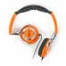 Слушалки с микрофон FreeStyle, FH0022, 3.5mm, jack x2, Orange
