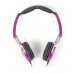 Слушалки с микрофон FreeStyle, FH0022, 3.5mm, jack x2, Purple