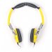 Слушалки с микрофон FreeStyle, FH0022, 3.5mm, jack x2, Yellow, x5 бр.