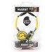 Слушалки с микрофон FreeStyle, FH0022, 3.5mm, jack x2, Yellow, x5 бр.