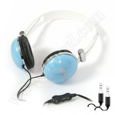 Слушалки с микрофон FreeStyle, FH0900, 3.5mm, jack x2, Blue Слушалки с микрофон FreeStyle, FH0900, 3.5mm, jack x2, Blue