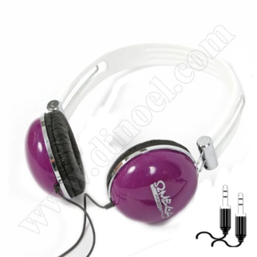 Слушалки с микрофон FreeStyle, FH0900, 3.5mm, jack x2, Purple