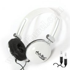 Слушалки с микрофон FreeStyle, FH0900, 3.5mm, jack x2, White Слушалки с микрофон FreeStyle, FH0900, 3.5mm, jack x2, White