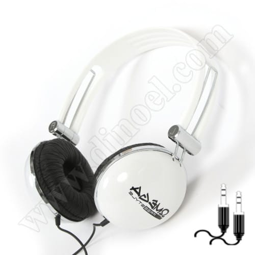 Слушалки с микрофон FreeStyle, FH0900, 3.5mm, jack x2, White