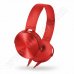 Слушалки с микрофон FreeStyle, Extra Bass, FH07R, 3.5mm, jack x1, Red Rose