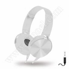 Слушалки с микрофон FreeStyle, Extra Bass, FH07W, 3.5mm, jack x1, White Слушалки с микрофон FreeStyle, Extra Bass, FH07W, 3.5mm, jack x1, White