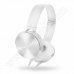 Слушалки с микрофон FreeStyle, Extra Bass, FH07W, 3.5mm, jack x1, White