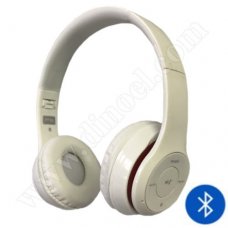 Безжични слушалки с микрофон FreeStyle, FH0915, FM, Mp3, microSD, BT, White