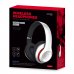 Безжични слушалки с микрофон FreeStyle, FH0916W, FM, Mp3, microSD, BT, White