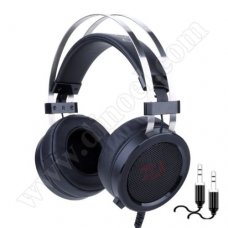 Слушалки с микрофон Redragon Scylla, H901, 3,5mm.(2x), Black