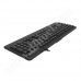 Клавиатура Delux, DLK-7009U, Office Standard, USB, Black, жична