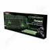 Клавиатура Tirions, EGK201B, Illuminated, LED, Gaming, USB, Green, жична