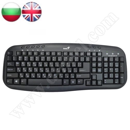 Клавиатура Genius, KB-M200, USB, Black, жична