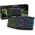 Клавиатура Genius, KB-M220, Scorpion, Gaming, Color, USB, Black, жична