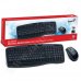 Клавиатура и мишка Genius, SlimStar, 8000X, Black, безжични