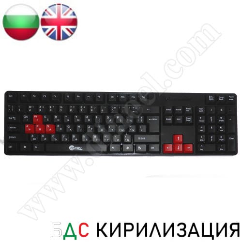 Клавиатура JeWAY, JK-K1, USB, Black, жична
