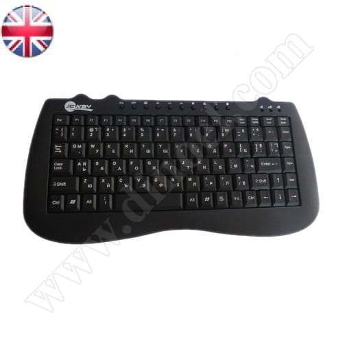 Клавиатура JeWAY, JK-K5EN, USB, Black, жична