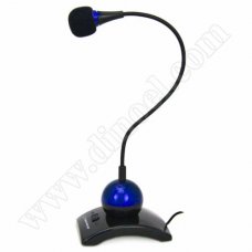 Микрофон Esperanza, Chat Desktop, EH130, 3.5mm, Blue