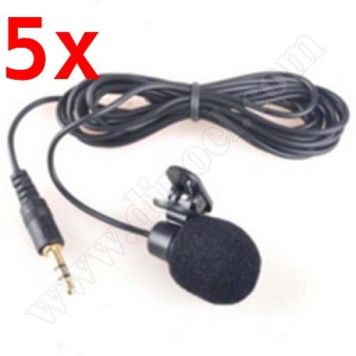 Микрофон Esperanza, Voice, EH178, 3.5mm, Black, x5 бр.