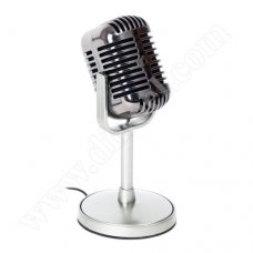 Микрофон FreeStyle, Concert Hall, FHM2030, 3.5mm, Silver