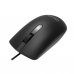 Мишка Delux, DLM-322BU, USB, Black, 1000dpi, жична