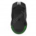 Мишка Delux, DLM-511BU, USB, Black, 3200dpi, жична