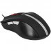 Мишка Delux, DLM-516BU, USB, Black, 2400dpi, жична