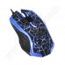 Мишка Delux, DLM-557BU, USB, Black, 3200dpi, жична
