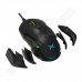 Мишка Delux, DLM-627S, PMW3389, USB, Black, 16000dpi, жична