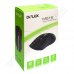 Мишка Delux, DLM-516GX, Black, 1600dpi, безжична