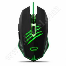 Мишка Esperanza, GAME, Claw, EGM209G, 6D, USB, Black, 2400dpi, жична