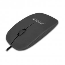 Мишка Extreme, Lacerta, XM111K, USB-C, Black, 1000dpi, жична