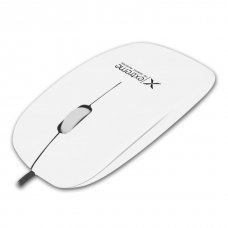 Мишка Extreme, Lacerta, XM111W, USB-C, White, 1000dpi, жична