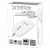 Мишка Extreme, Lacerta, XM111W, USB-C, White, 1000dpi, жична