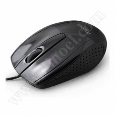 Мишка Extreme, Bungee, XM110K, USB, Black, 1000dpi, жична