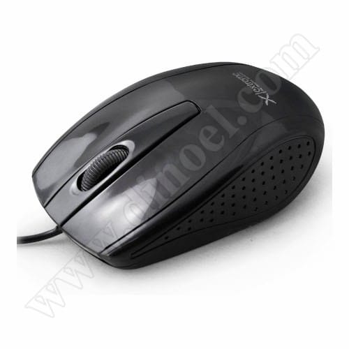Мишка Extreme, Bungee, XM110K, USB, Black, 1000dpi, жична