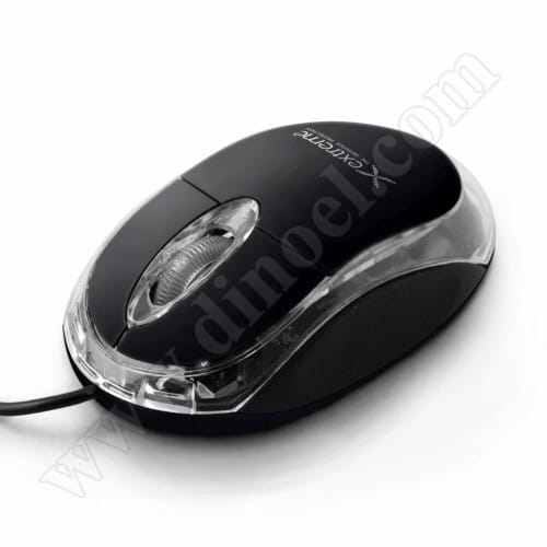 Мишка Extreme, Camille, XM102K, USB, Black, 1000dpi, жична
