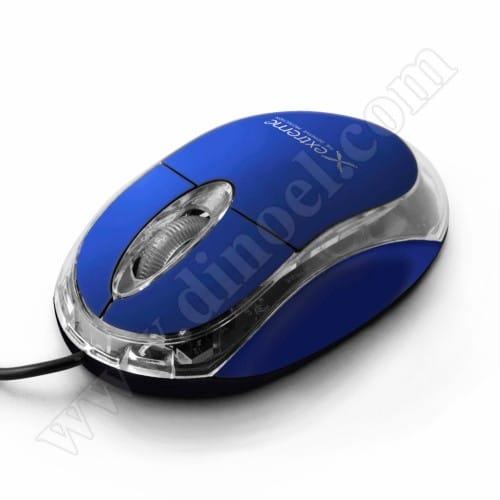 Мишка Extreme, Camille, XM102B, USB, Blue, 1000dpi, жична