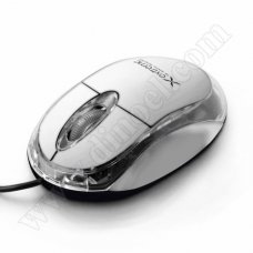 Мишка Extreme, Camille, XM102W, USB, White, 1000dpi, жична