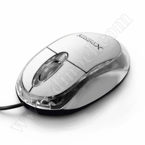 Мишка Extreme, Camille, XM102W, USB, White, 1000dpi, жична
