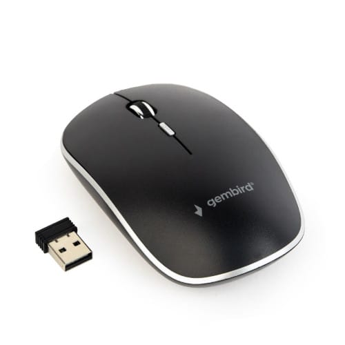Мишка Gembird MUSW-4B-01 USB Black 1600dpi
