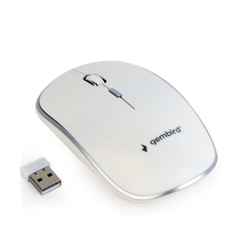 Мишка Gembird MUSW-4B-01 USB White 1600dpi