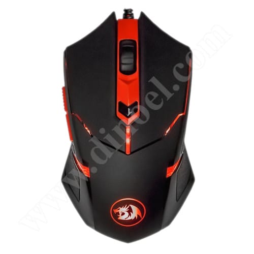 Мишка Redragon, CentroPhorus, M601-3, GAME, Black-Red, 3200dpi