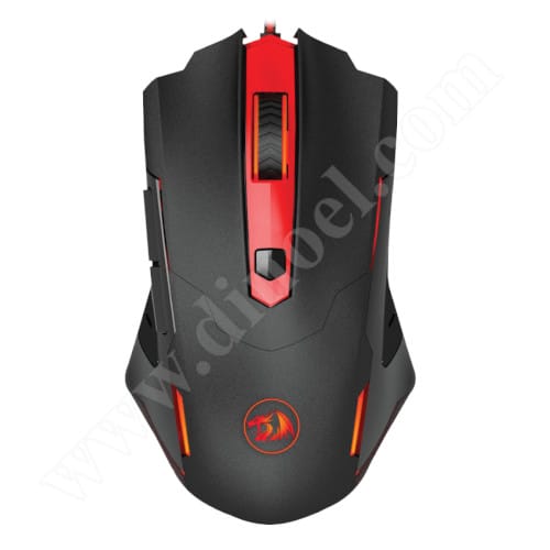 Мишка Redragon, Pegasus, M705, GAME PRO, USB, Black-Red, 7200dpi