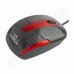 Мишка Titanium, Baracuda, TM108K, USB, Black-Red, 1000dpi, жична