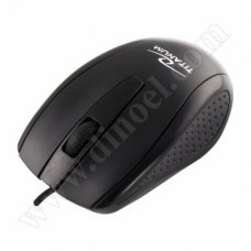 Мишка Titanium, Marlin, TM110K, USB, Black, 1000dpi, жична Мишка Titanium, Marlin, TM110K, USB, Black, 1000dpi, жична