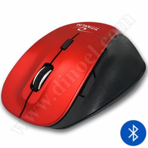 Мишка Titanium, Fornax, TM122R, 6D, Red, 1600dpi, блутут